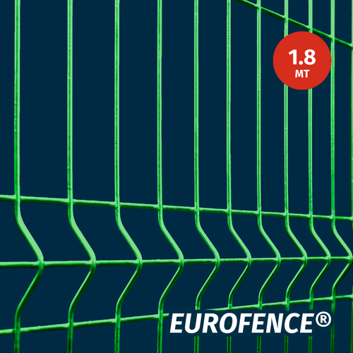 Malla Eurofence 3D galvanizada pintada 1,8x2,5 mt