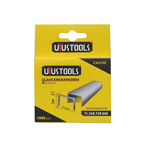 Grapa Para Engrapadora 0.7 X 8 mm Uyustools