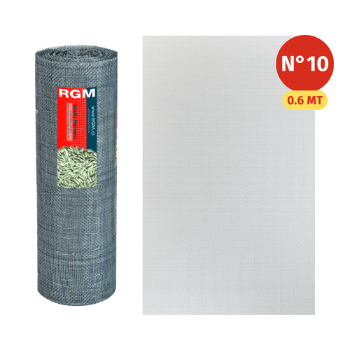 Malla Harnero Galvanizada Nº 10 0,60x30 mt