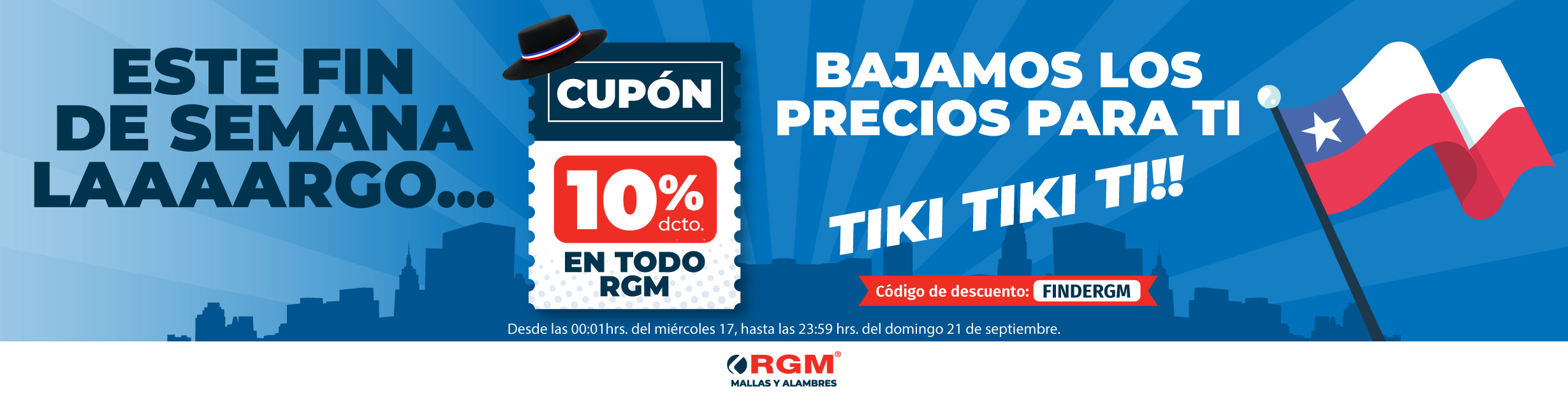 CUPON DE DESCUENTO FIESTAS PATRIAS